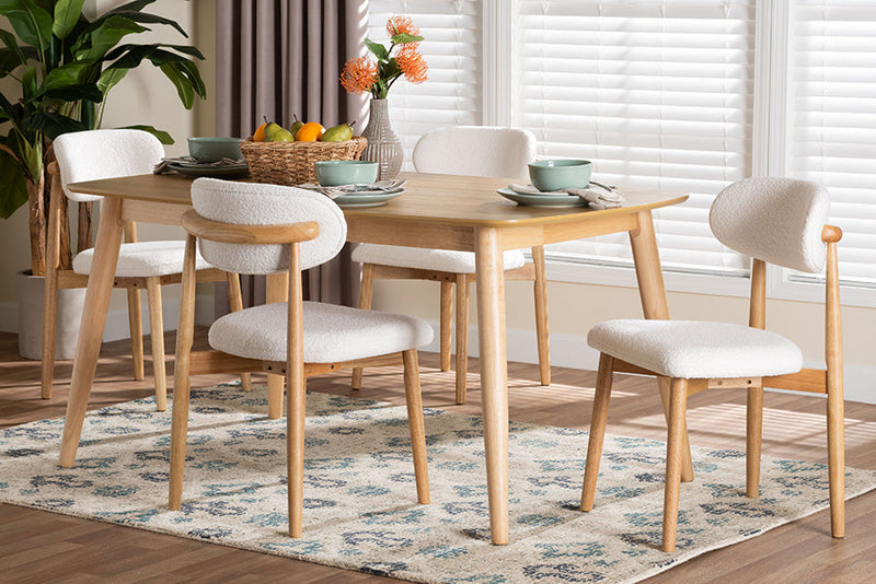 Fenicia 5-Piece Dining Set Baxton