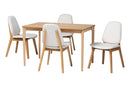 Caelan 5-Piece Dining Set Baxton
