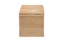 Chabela Braided Natural Rattan Chest with Lift-top Lid Baxton