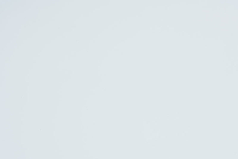 Lapis White Metal Side Table with Scalloped Tray Top Baxton