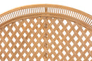 Keitha Natural Rattan Standalone Headboard, Queen Baxton