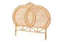 Idana Natural Rattan Standalone Headboard, Queen Baxton