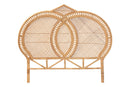 Idana Natural Rattan Standalone Headboard, Queen Baxton