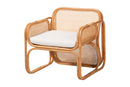Danton Natural Rattan Armchair Baxton