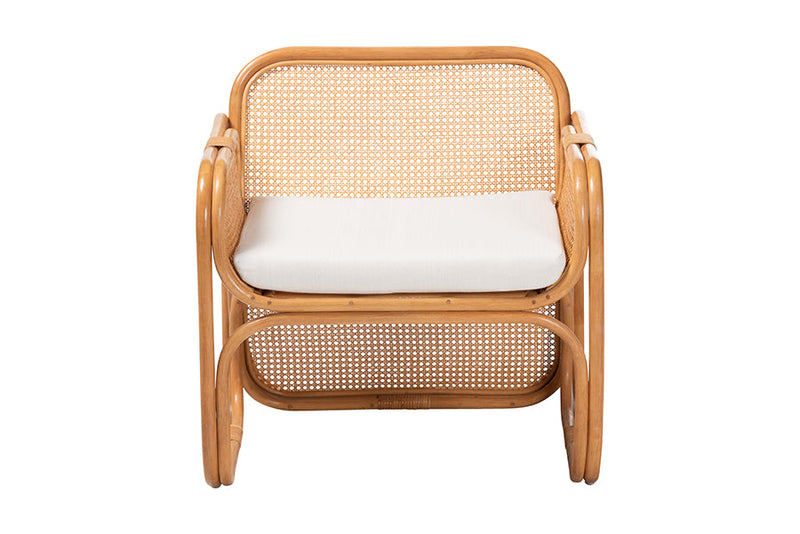 Danton Natural Rattan Armchair Baxton