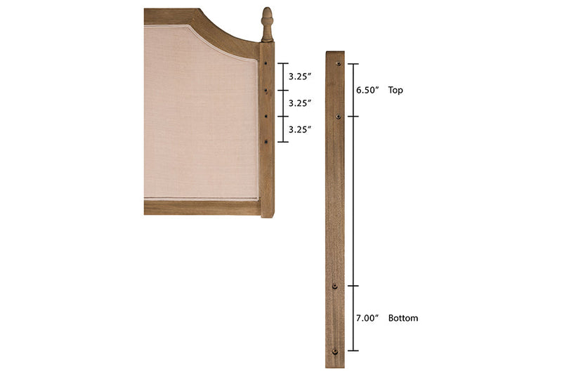 Lin Upholstered Headboard, Queen Baxton