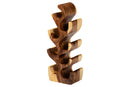 Marisela Suar Wood Wine Rack Baxton