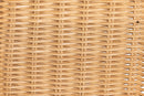 Baker Bohemian Light Honey Rattan 5-Piece Dining Set Baxton