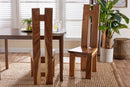 Lourdes Suar Wood Dining Chair Baxton