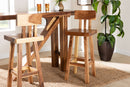 Amsterdam Suar Wood Bar Stool Baxton