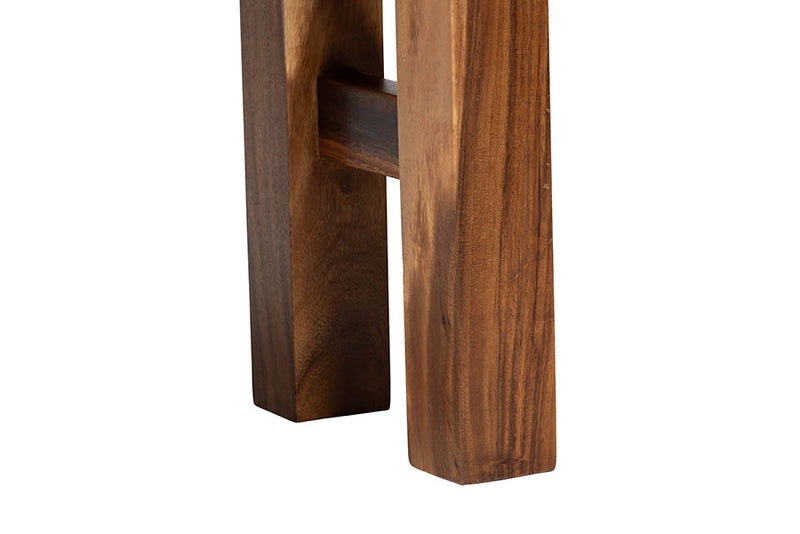 Amsterdam Suar Wood Bar Table Baxton