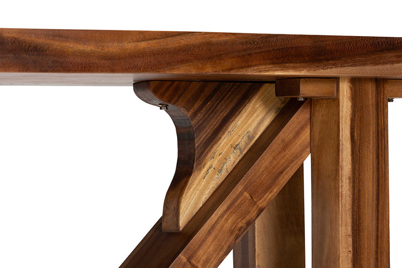 Amsterdam Suar Wood Bar Table Baxton