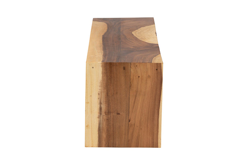 Arisu Suar Wood Accent Bench Baxton