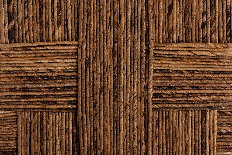 Cachet Handwoven Seagrass Dining Chair Set of 2 Baxton