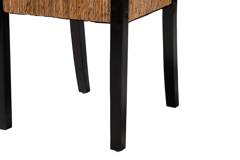 Scotlyn Handwoven Seagrass Dining Chair Set of 2 Baxton