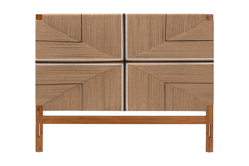 Morris Paper Loom Headboard, Queen Baxton