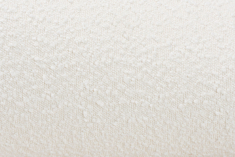 Derenik Modern Cream Boucle Fabric King Size Floating Bed Baxton
