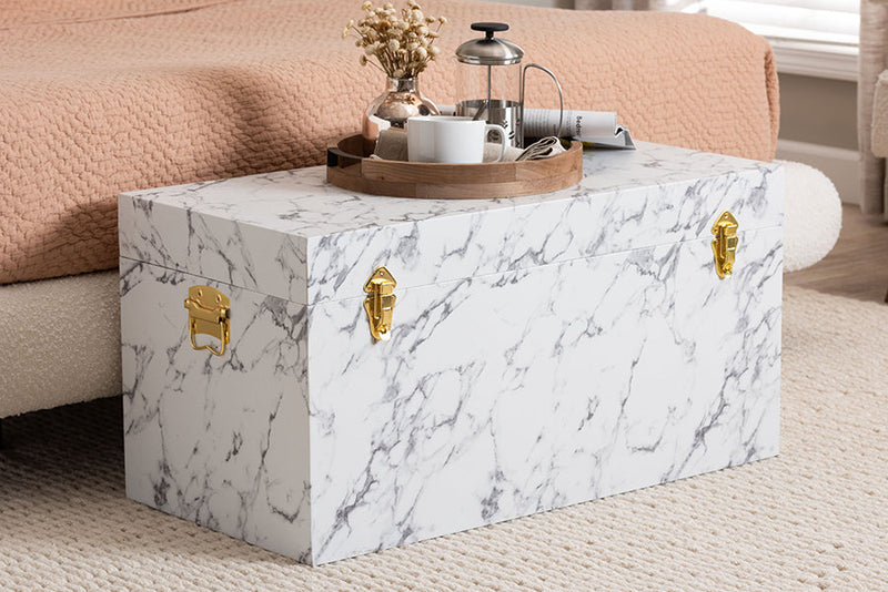 Biana Storage Trunk with Lift-Top Lid Baxton