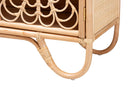 Petra Natural Rattan Storage Cabinet Baxton