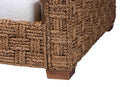 April Handwoven Seagrass Daybed Baxton