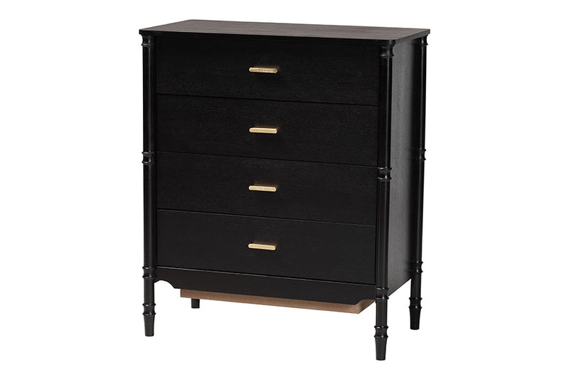 Matilde Bedroom 4Pc Bedrom Set, Queen Size with Dresser, Chest, Nightstands Baxton