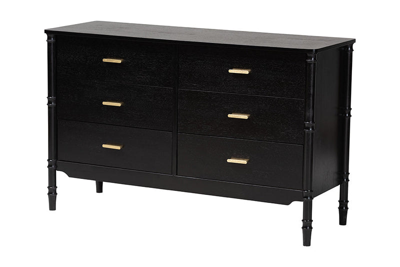 Matilde Bedroom 4Pc Bedrom Set, King Size with Dresser, Chest, Nightstands Baxton