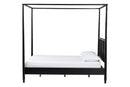 Matilde Canopy Bed, Queen Size Baxton