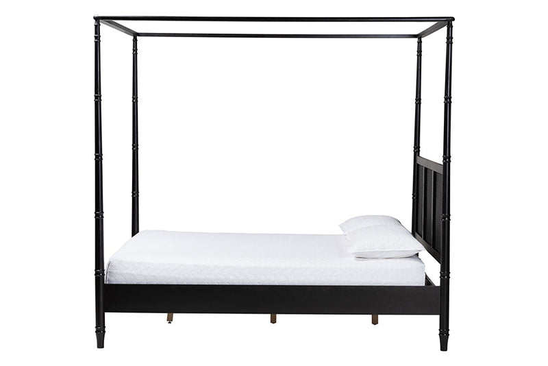 Matilde Canopy Bed, King Size Baxton