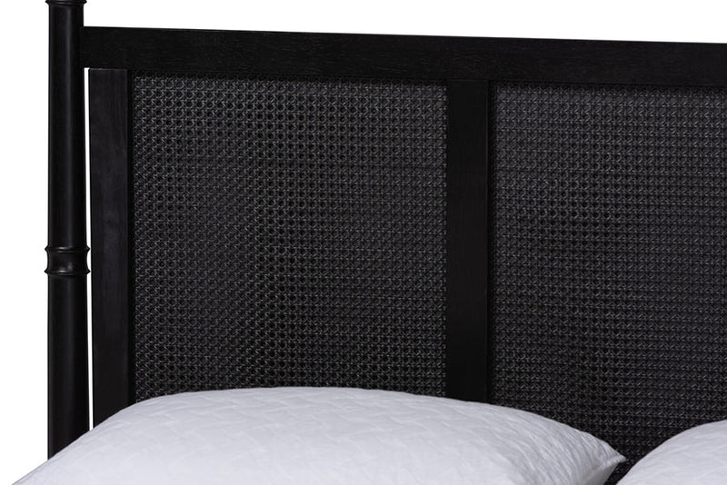 Matilde Canopy Bed, King Size Baxton