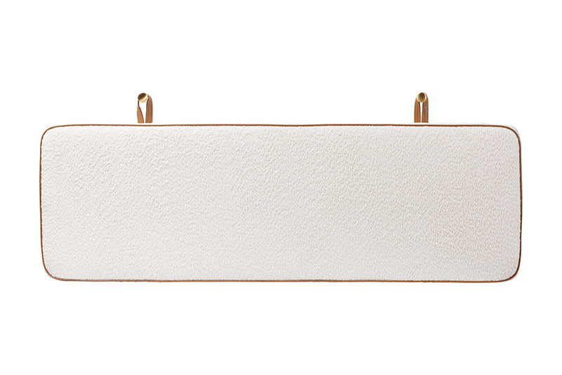 Ania Boucle Upholstered Wall-Mounted Queen Headboard Baxton