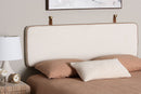 Ania Boucle Upholstered Wall-Mounted Queen Headboard Baxton