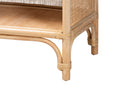 Bryna Natural Rattan Decorative Shelf Baxton