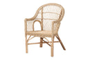 Oleta Natural Rattan Arm Chair Baxton