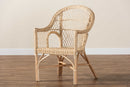 Oleta Natural Rattan Arm Chair Baxton