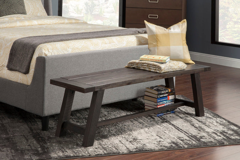 Caldwell Bench, Salvaged Grey Alpine
