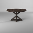 Caldwell Round Dining Table, Salvaged Grey Alpine