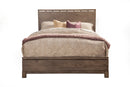 Cardiff Standard King Panel Bed, Weathered Grey Alpine