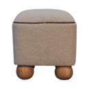 Serenity Footstool with Ball Feet Artisan