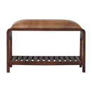 Buffalo Slatted Square Bench Artisan