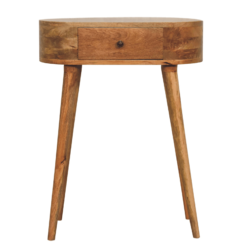 Mini Albion Oak-ish Console Table Artisan