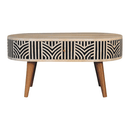Edessa Bone Inlay Coffee Table Artisan