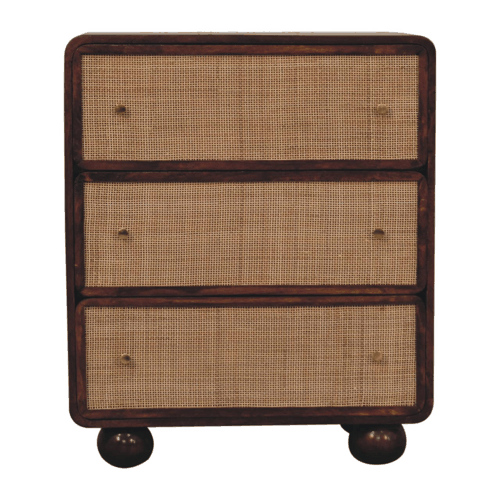 Chestnut Woven Chest Artisan