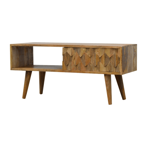 Pineapple Carve Sliding Media Unit Artisan