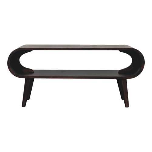 Amaya Light Walnut Coffee Table Artisan