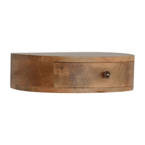 Wall Mounted Rounded nightstand Artisan