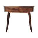 Chestnut Hallway 2 Drawer Console Table Artisan