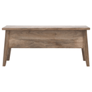 Solid Wood Lid Up Storage Bench Artisan