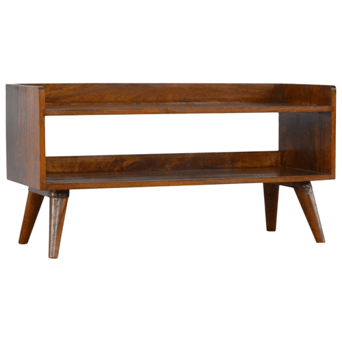 Chestnut Nordic Storage Bench Artisan