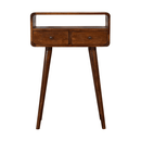 Mini Chestnut Console Table Artisan