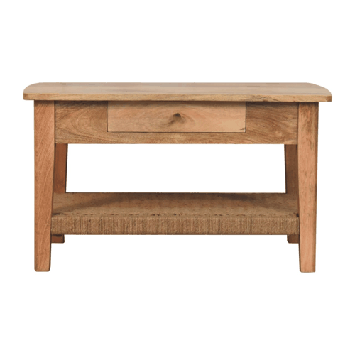 Rope 2 Drawers Coffee Table Artisan